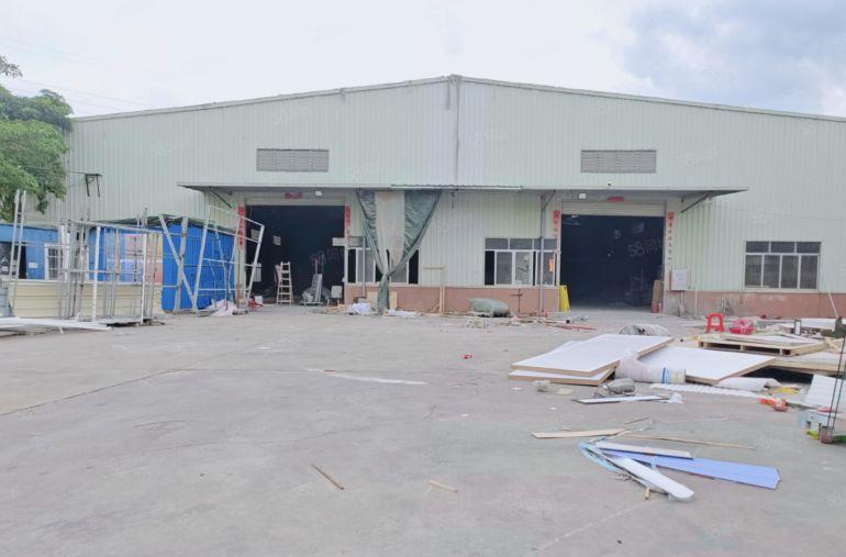 企石镇独门独院高度9米单一层钢结构厂房