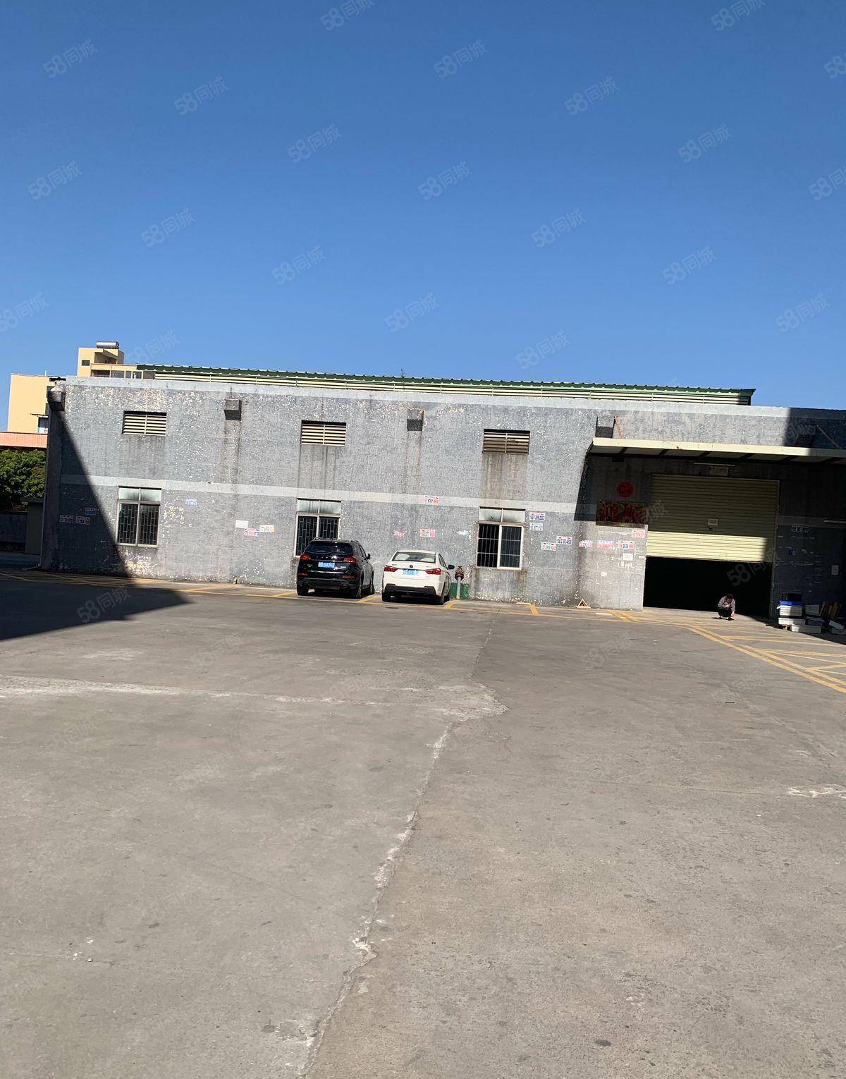 企石东部快线旁新空出单一层钢构厂房1100平米