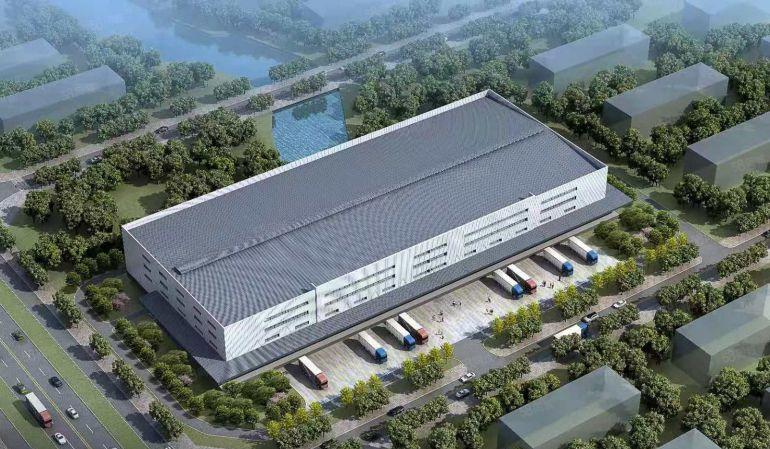 洪梅广深沿江高速出口旁19000平全新物流仓，可三边卸货