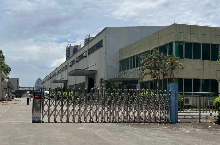 洪梅镇12米独门独院钢构厂房带牛角现成办公室装修主线到车间