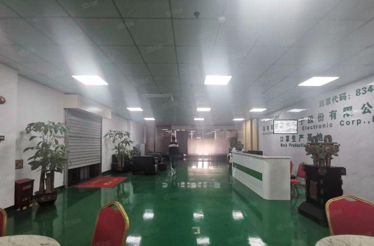 100平起大浪工业园整层2000平电商办公室仓库厂房出租分租