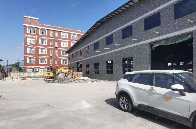 清溪5000平独门独院砖墙单一层钢构原房东厂房出租层高12米