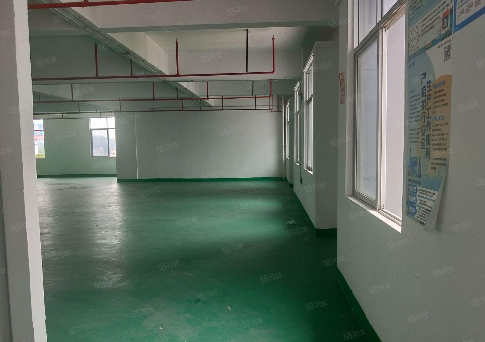 黄江靠近深圳光明850平米带地坪漆 带装修厂房出租！无中介！