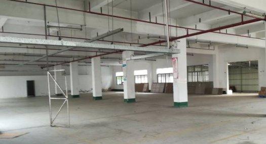 凤岗官井头独院出租一楼厂房1500平带消防喷淋适合五金模具