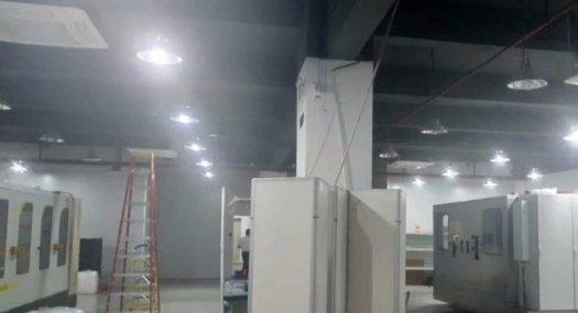 塘厦市青湖头楼上带装修 价格便宜厂房出租770平