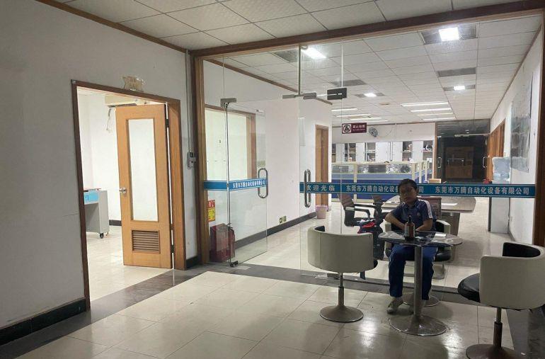 长安增田出租豪华装修二楼1000平方厂房，配4间宿舍