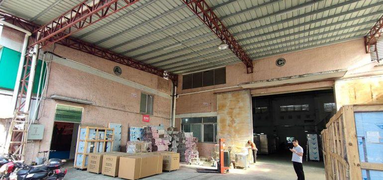 高埗镇独门独院钢构厂房+办公宿舍楼出租，整体约3000平方