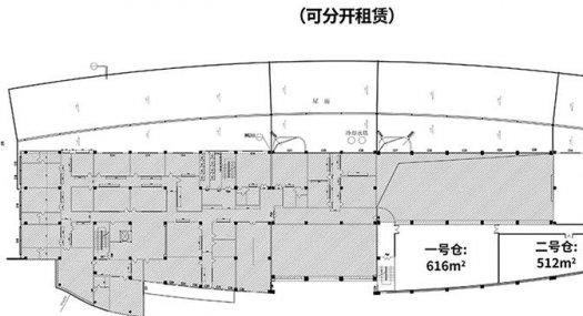 可分租！高埗茶叶仓库共4137平米！带卸货停车场！