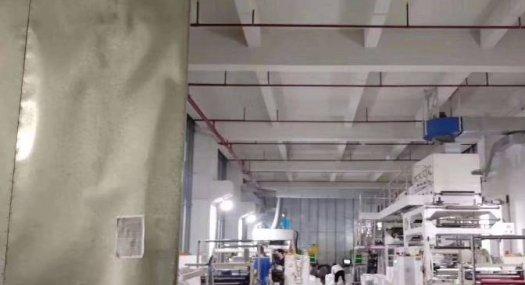 凤岗五联一楼带牛角7米高带现成办公室厂房出租2600平