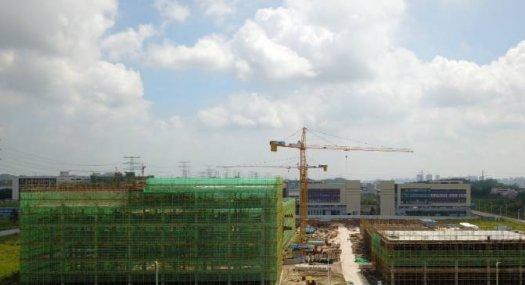 江门6600㎡3层U型 钢结构厂房出售层高8米 跨度64米 可环评