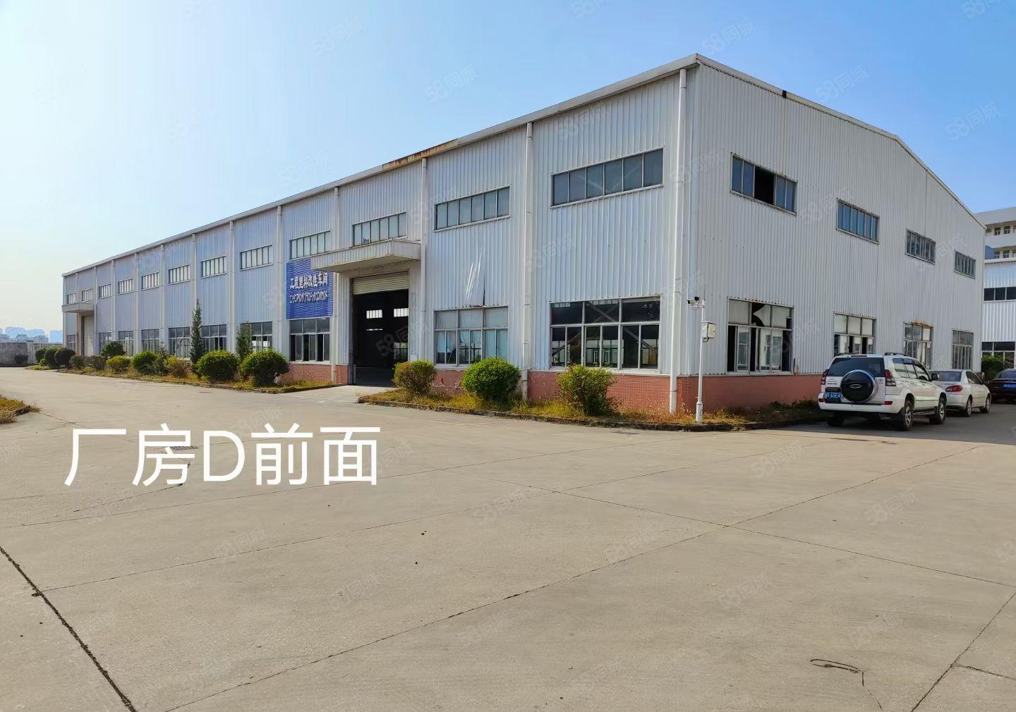 合水口单一层约22000平方花园式钢构厂房招租