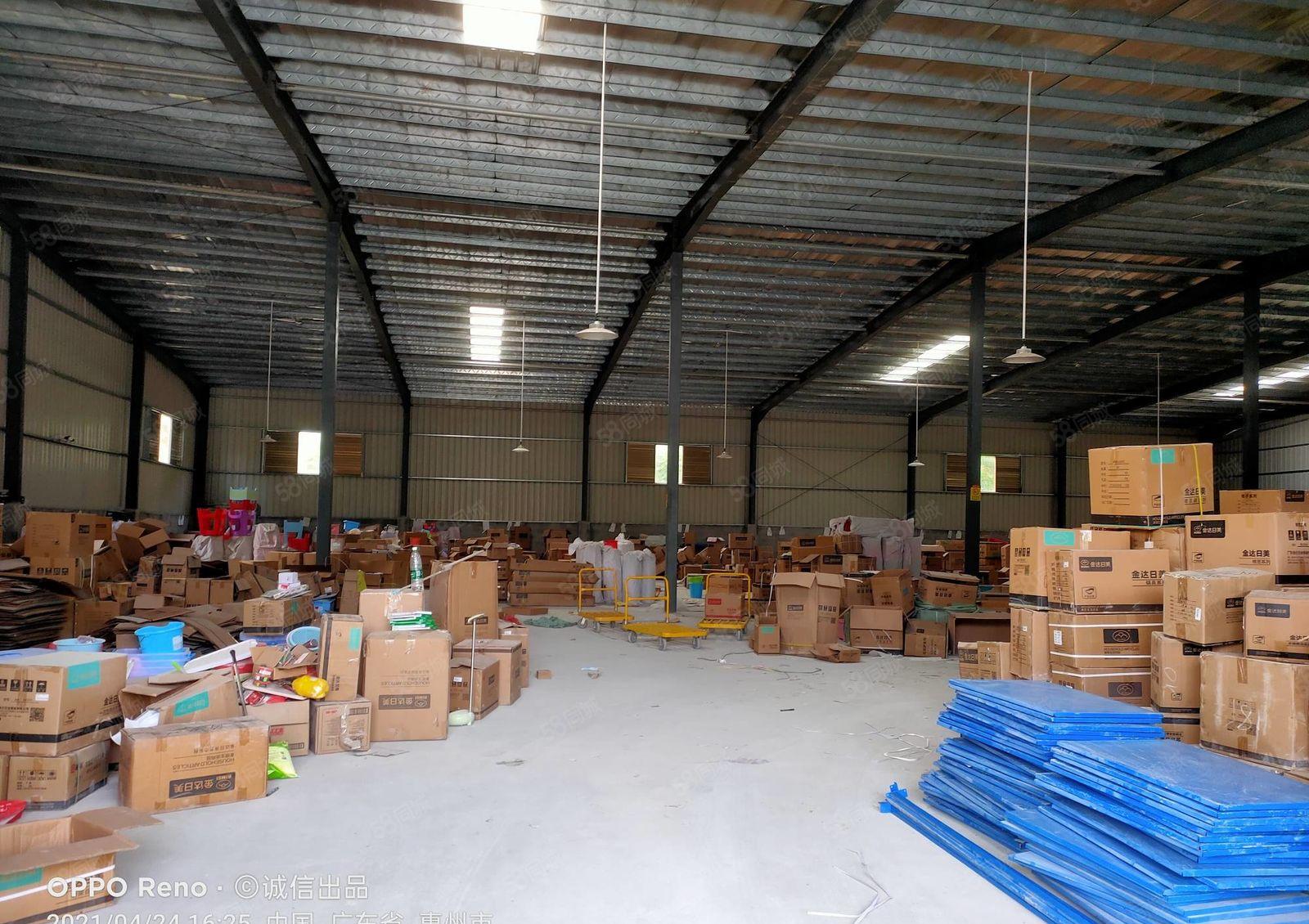 惠城区小金四角楼标准钢构3000厂房（1000平起分租）