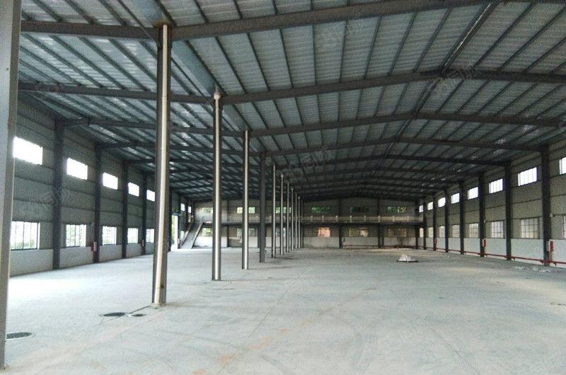 惠城区水口有滴水高9米4600平方的钢构厂房招租，可分租