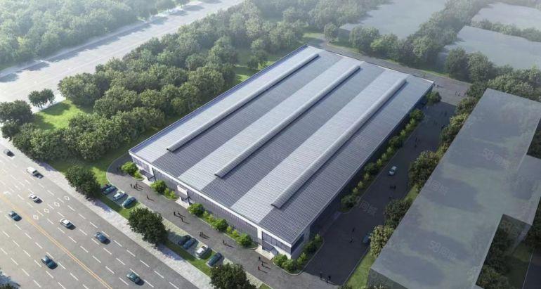 水口惠泽大道边   在建钢结构厂房7200平出租，滴水9米~