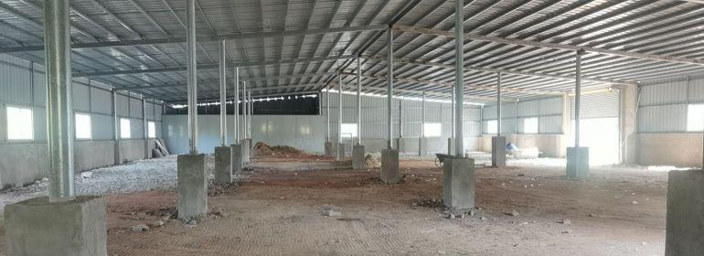 汝湖原房东钢构1200平方出租，租金仅10元面积无公摊