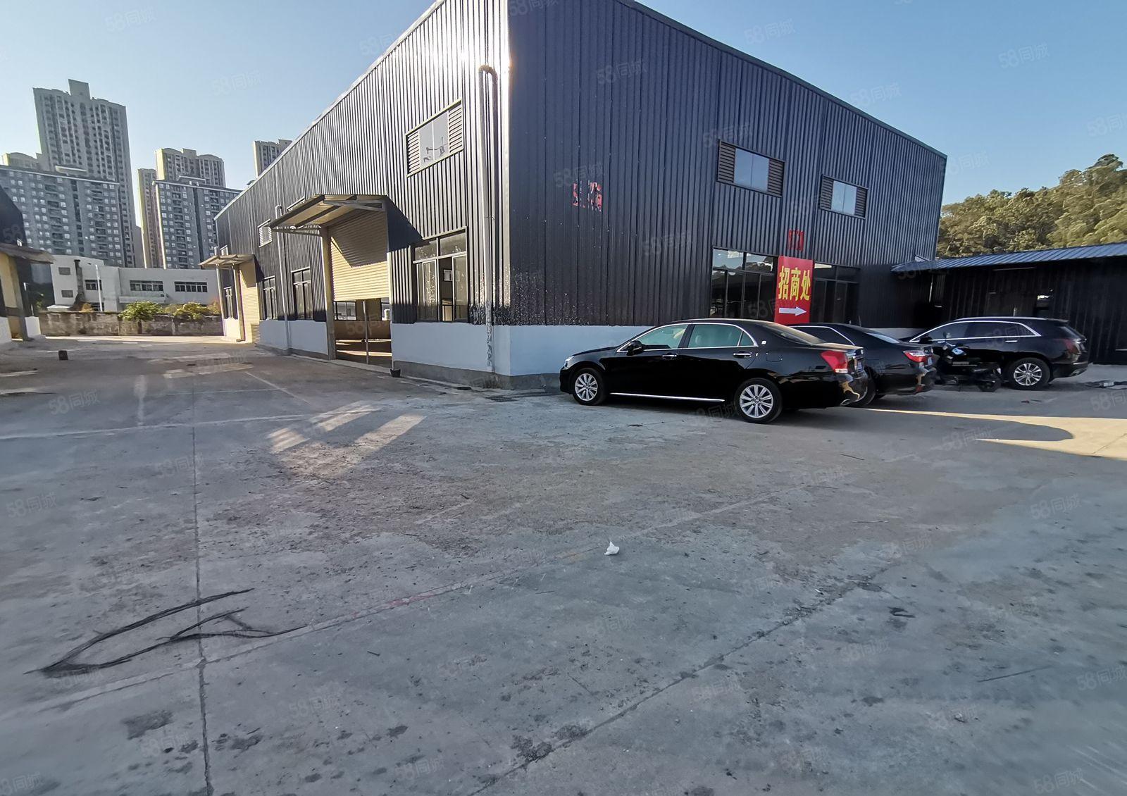 惠城区全新红本独院钢构厂房仓库低价出租滴水9米可分两个小独院