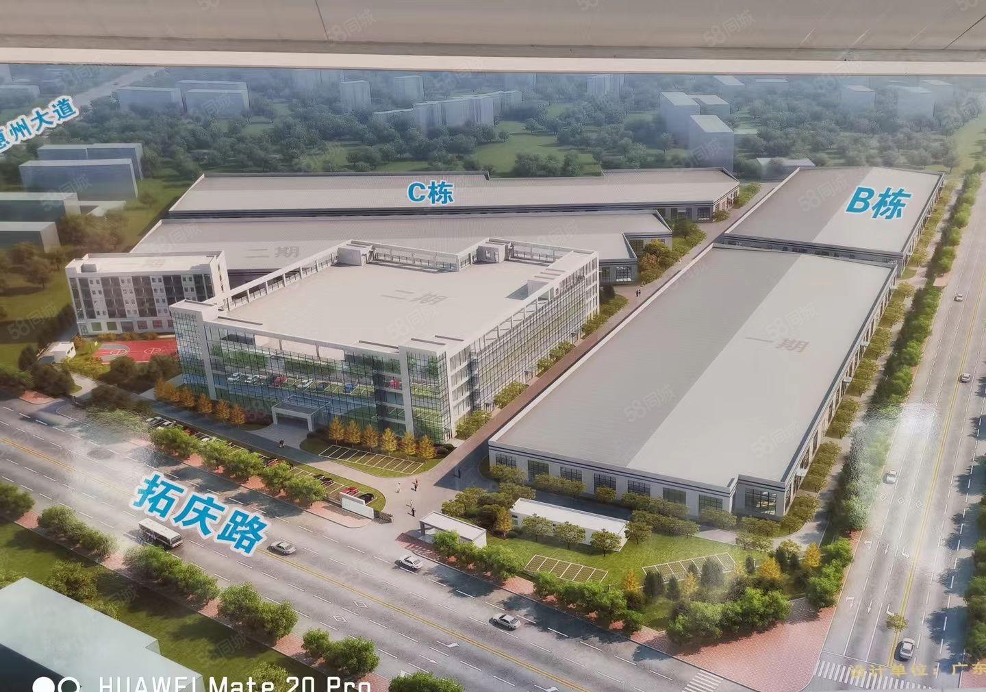 惠东大岭全新10米钢构27800平 面积可分租 无行业限制