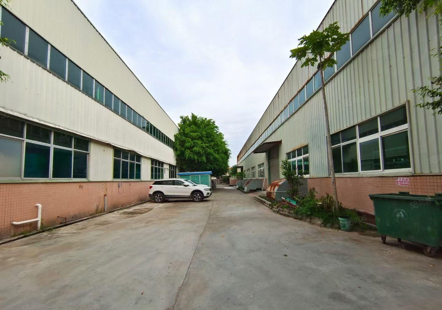 水口红本钢构厂房两栋6800平方，滴水8米，可以分租