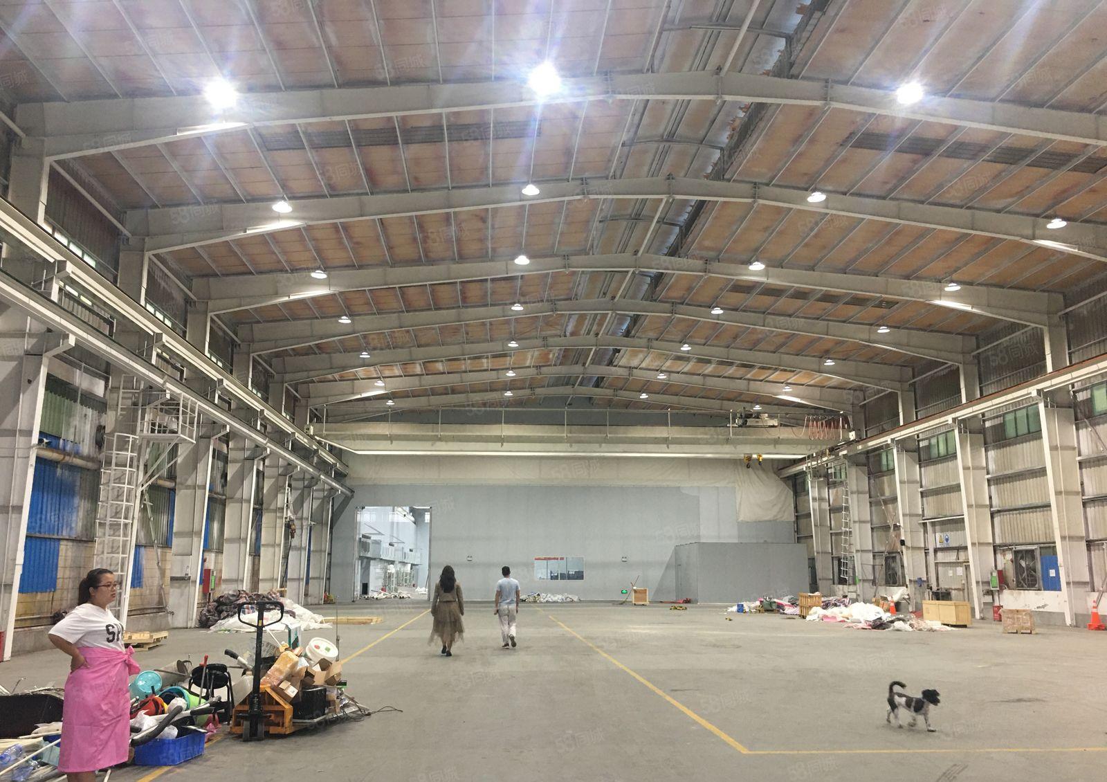 5百平起分租惠城水口谭屋工业区红本6800平钢构仓库厂房出租