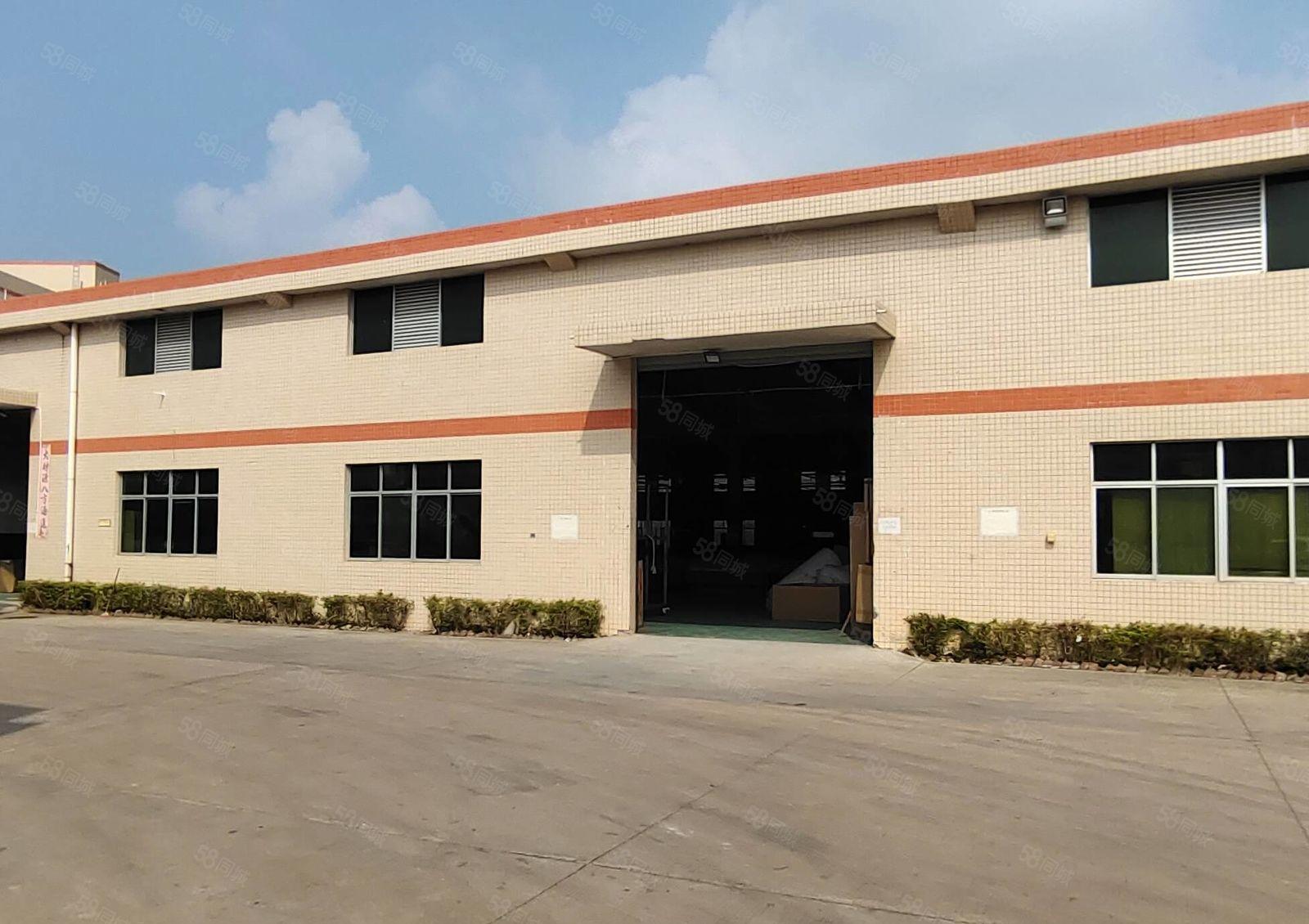 水口工业区新空出单一层厂房6000平，可500平起租