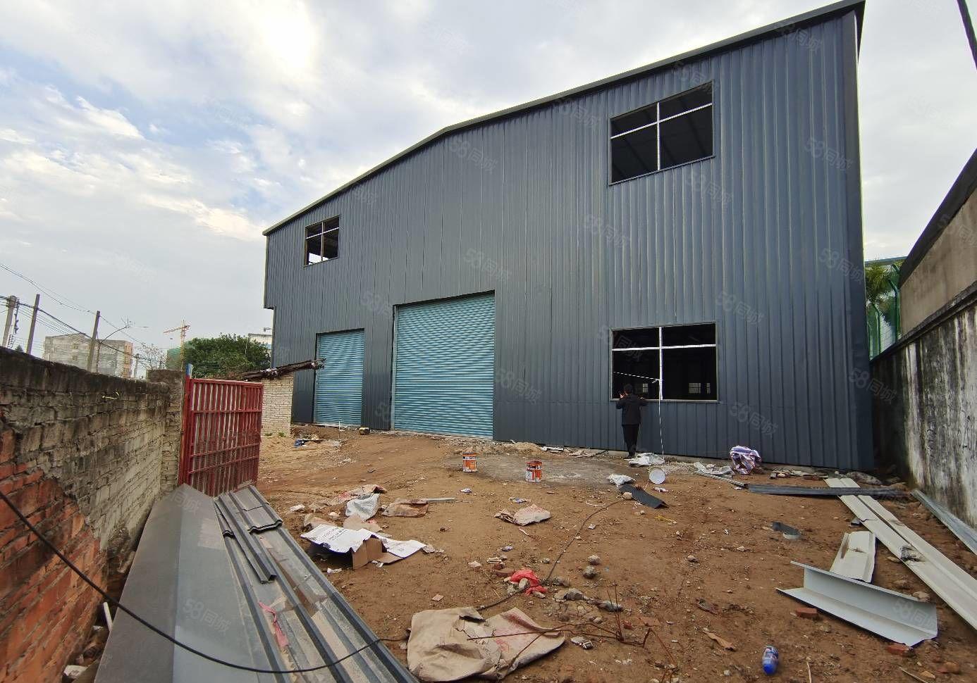 水口新建钢构一楼1000平方厂房出租，大马路边