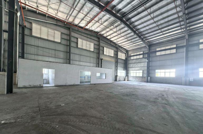 水口靓2300平钢构厂房，1000平起租，带超大硬化空地