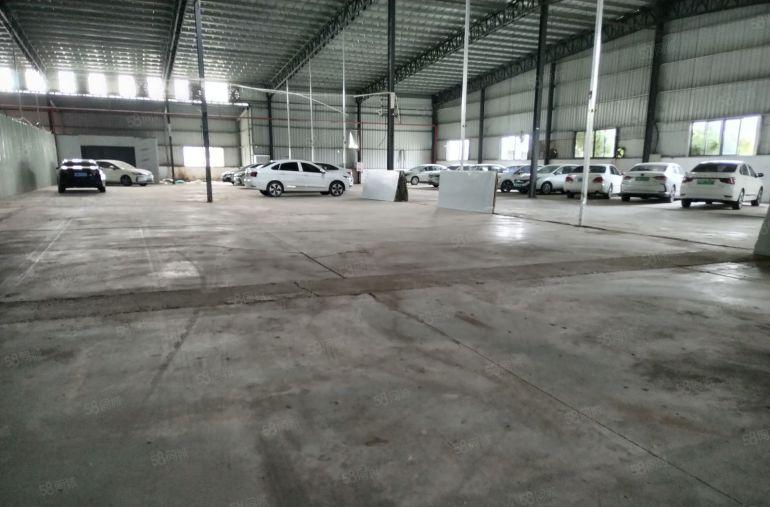 水口镇大道边上原房东单一层钢结构厂房仓库出租滴水9米