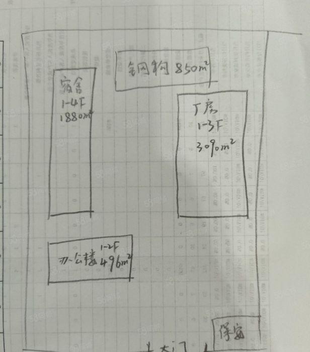 惠城区三栋镇三栋数码园独门独院厂房出租 院子大，进出车方便