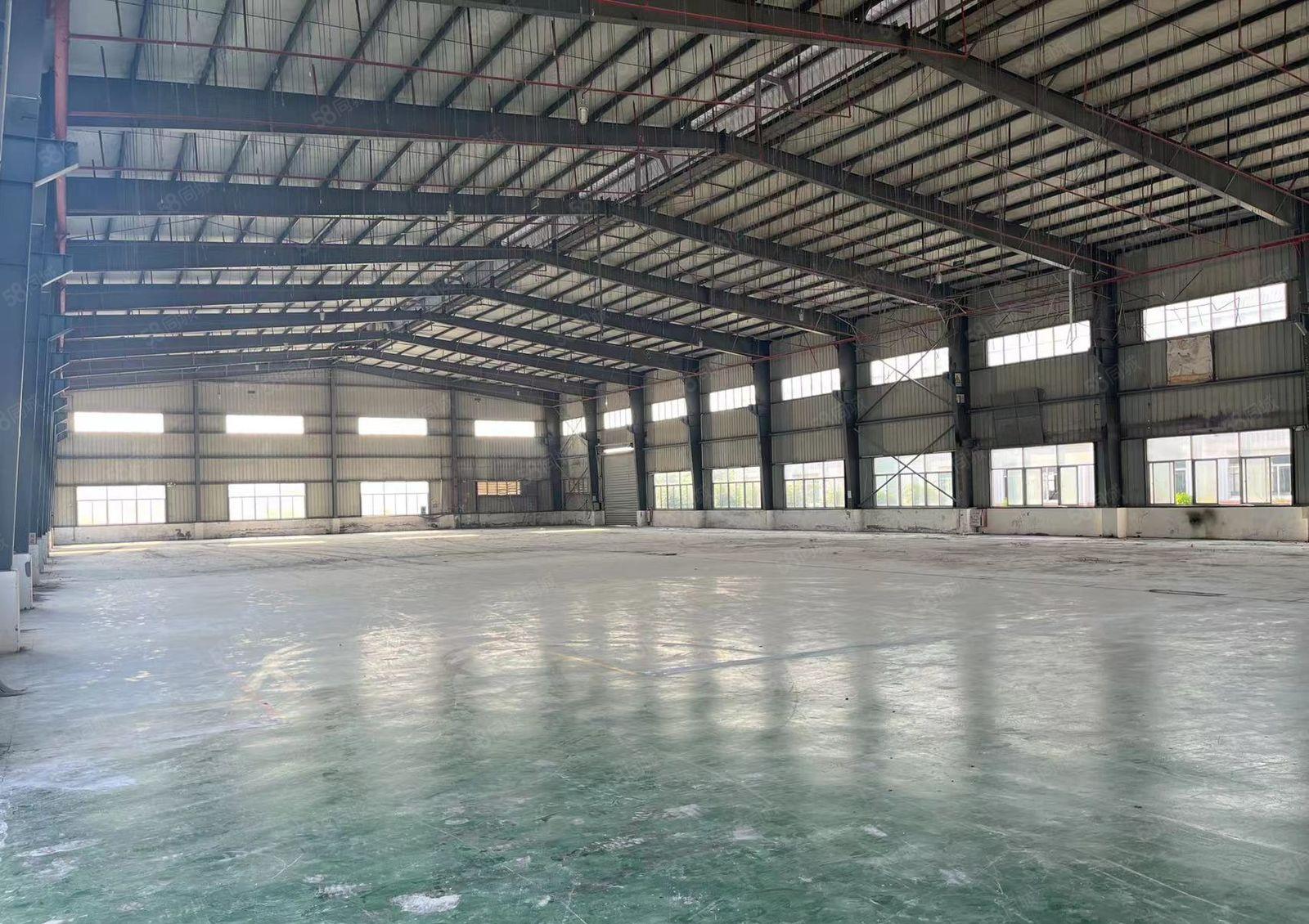 水口华阳工业区10米高20000平米钢构厂房出租（可分租）
