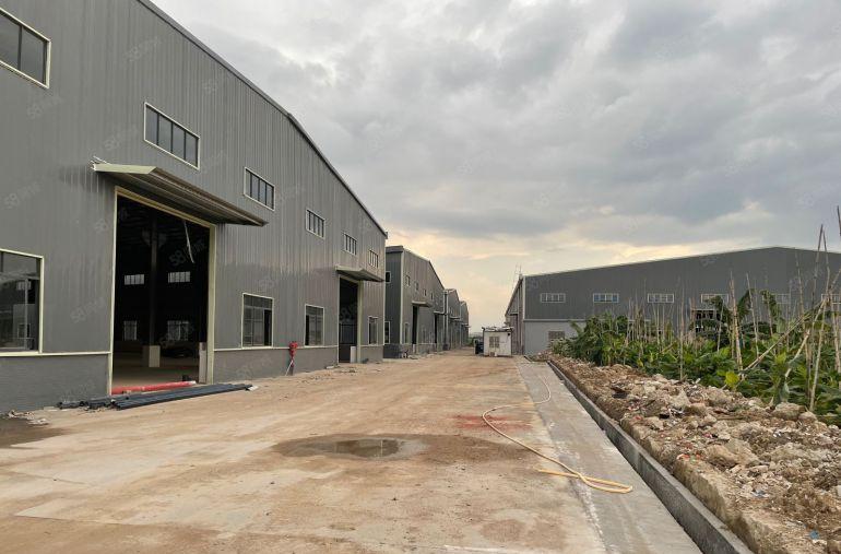 惠城区马安镇全新单一层钢构5万平方厂房出租9米高带牛角可分租