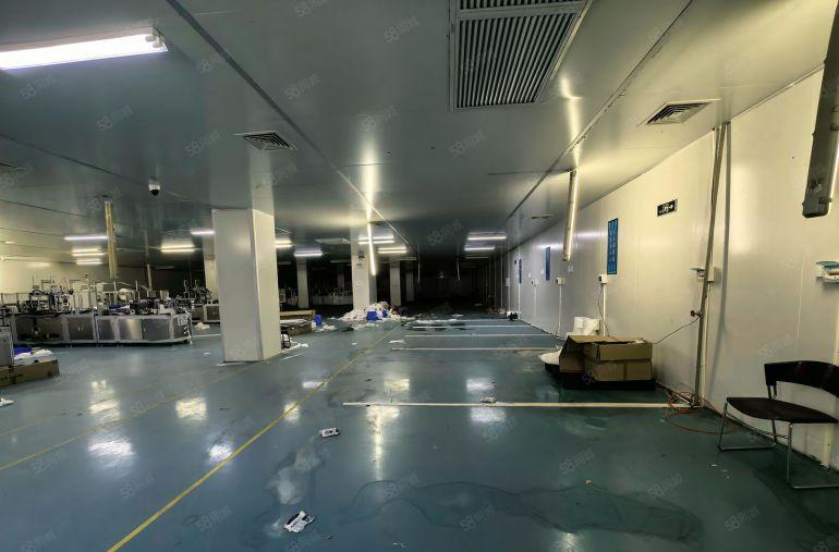 水口工业园单层9000平高标准无尘车间，证件齐全大小可分租