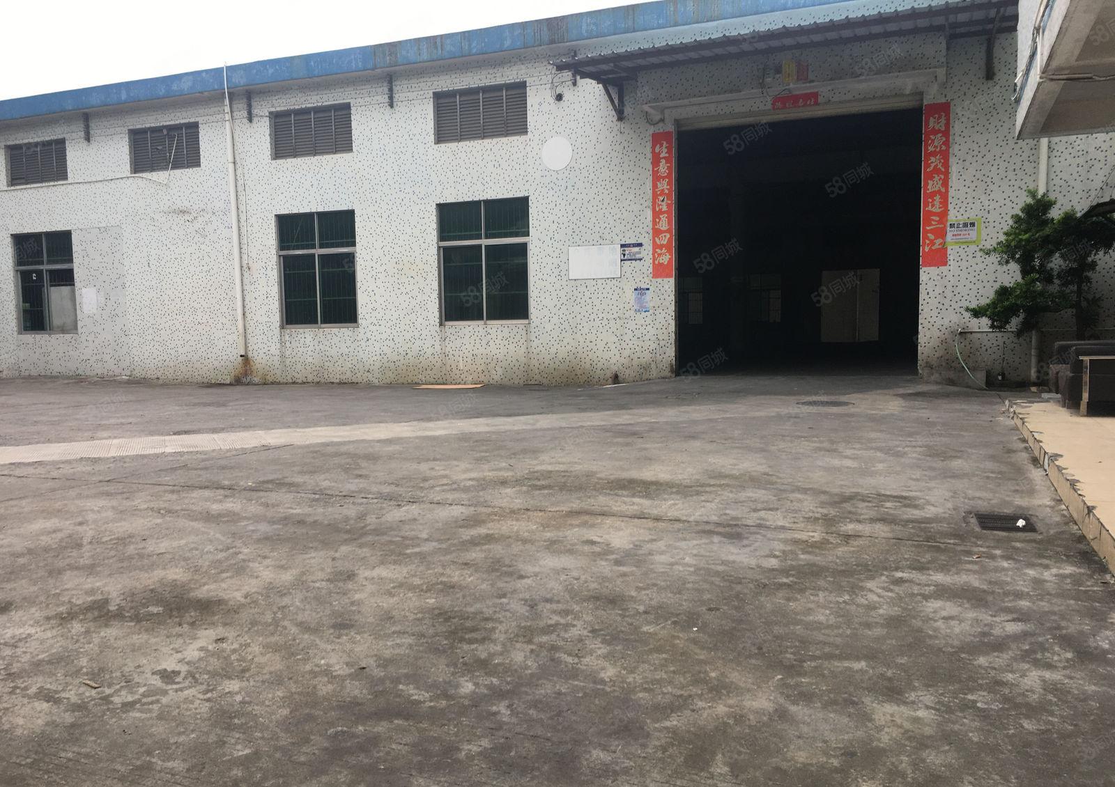 惠城水口中心工业区独院3900平原房东钢构仓库厂房出租可分租