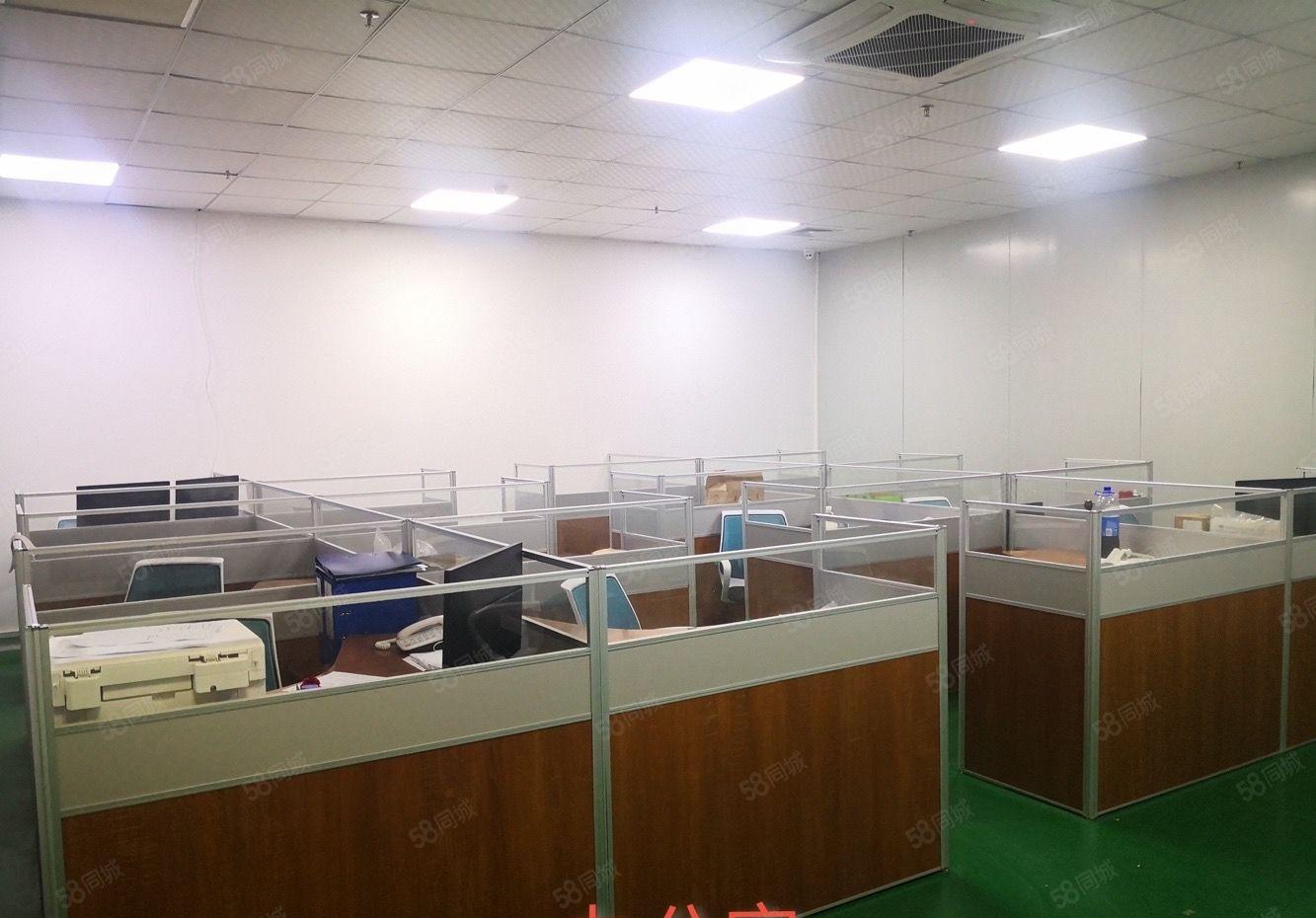 马安工业园楼上1350平方带装修厂房招租 价格实惠 拎包即用