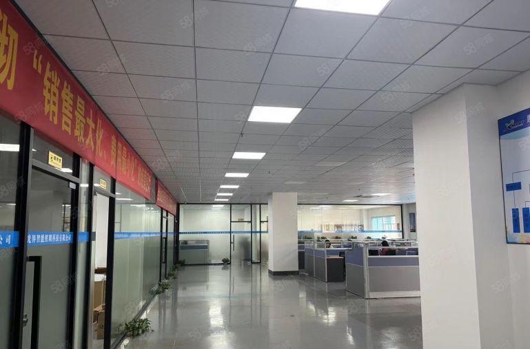 大型工业园新空出二楼6800平方 带装修地坪漆厂房招租