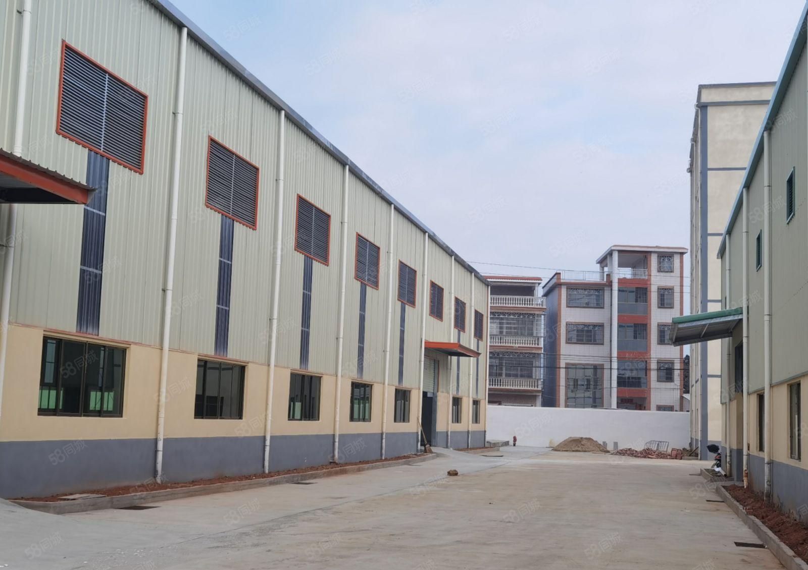 水口红本钢构厂房2600平方出租，另一栋3800平方可分租