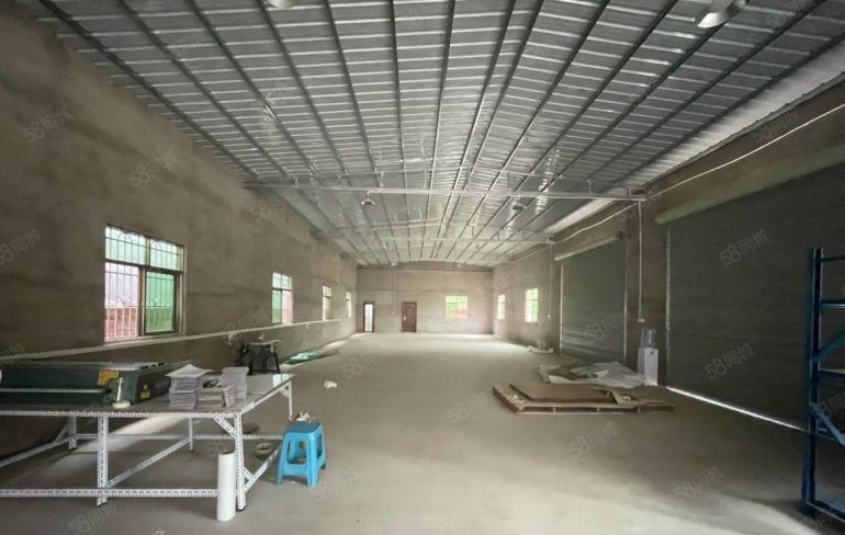 水口一楼300平方小加工厂房仓库出租修车门窗家具广告厂