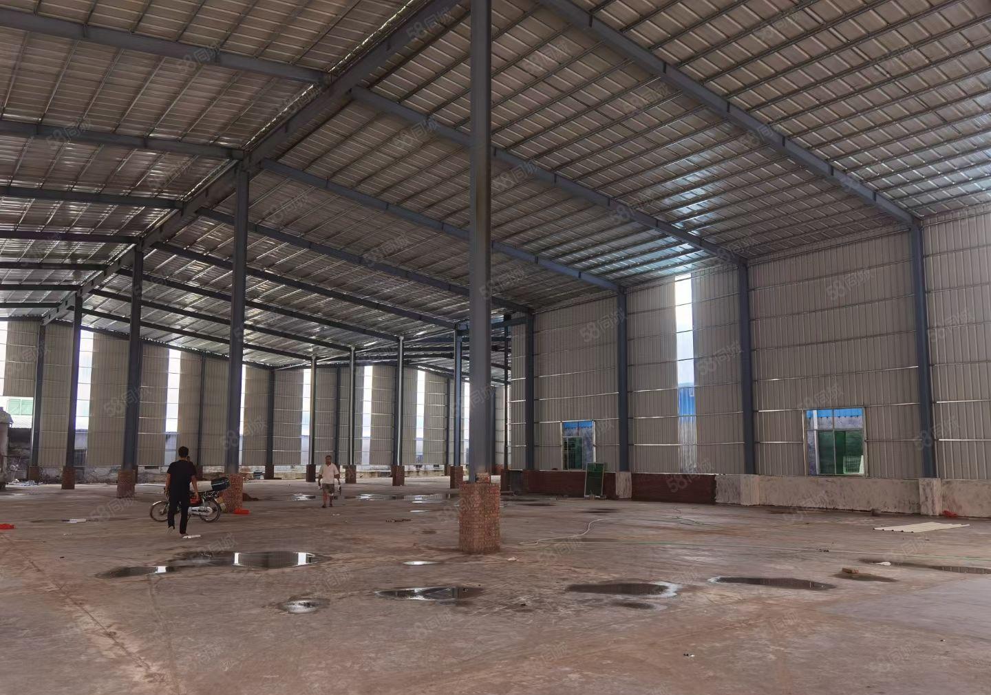 江北单层钢构1千2800平米，带超大空地，独立门院出租