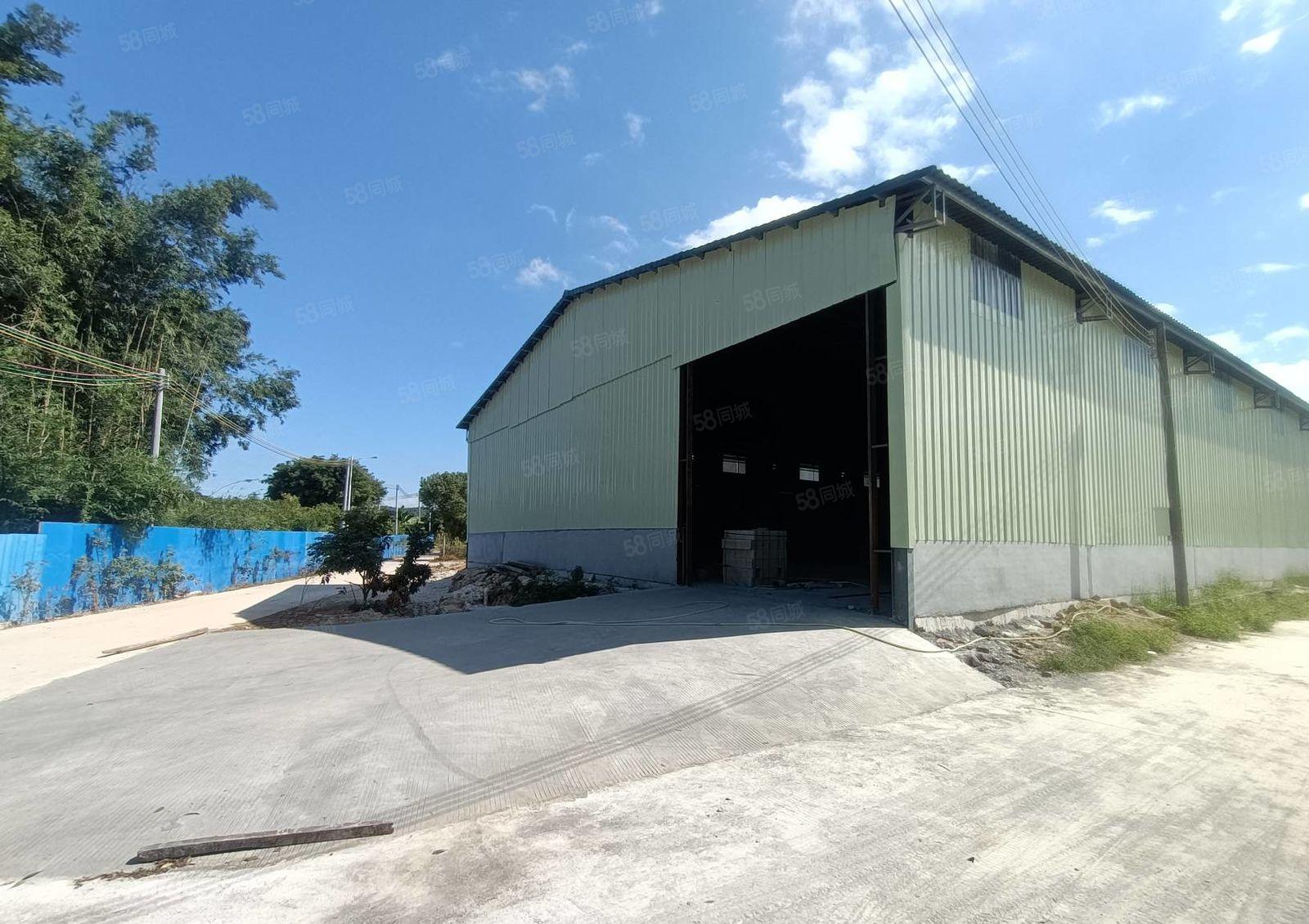 马安全新一楼钢构1000平方，滴水6米，15元出租