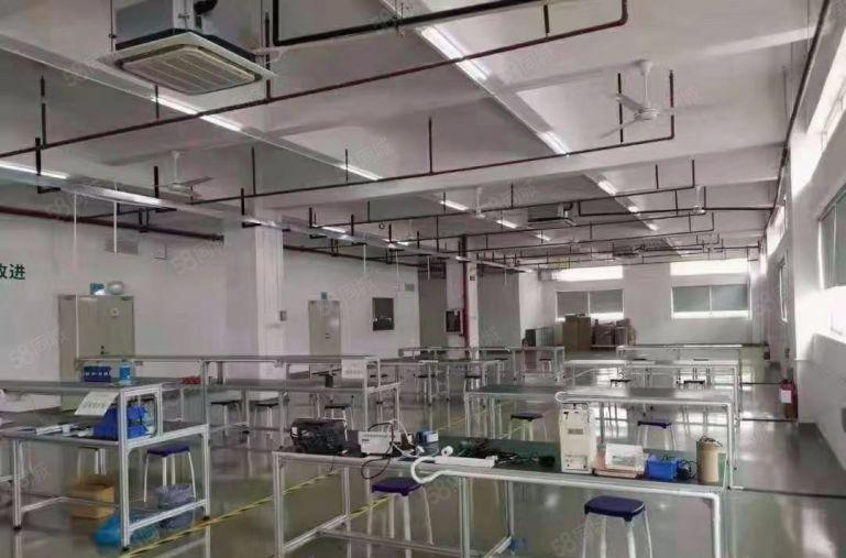 水口工业区新出楼上800平现成装修办公室仓库厂房低价出租