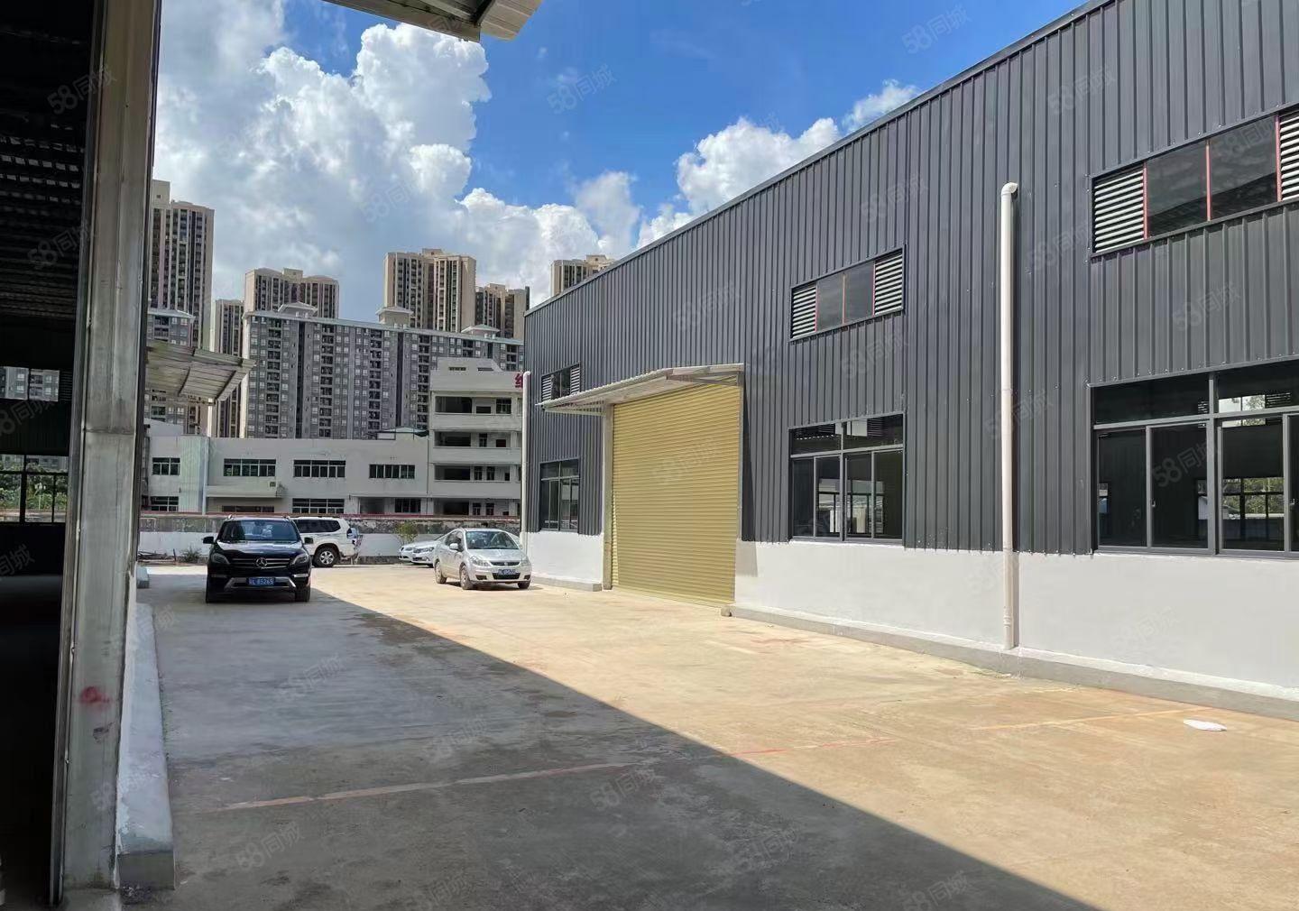 火车西站附近独门独院单一层约4500平方钢构厂房招租可分租