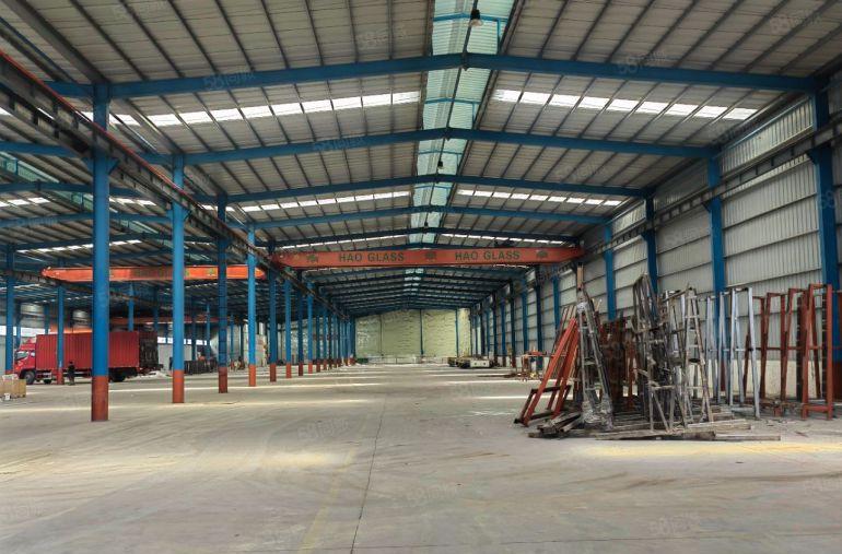 三栋镇数码园北区原房东独门独院1500平钢结构厂房出租