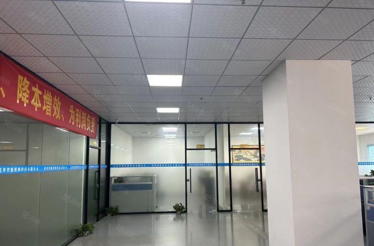 大型工业园新空出二楼6800平方 带装修地坪漆厂房招租