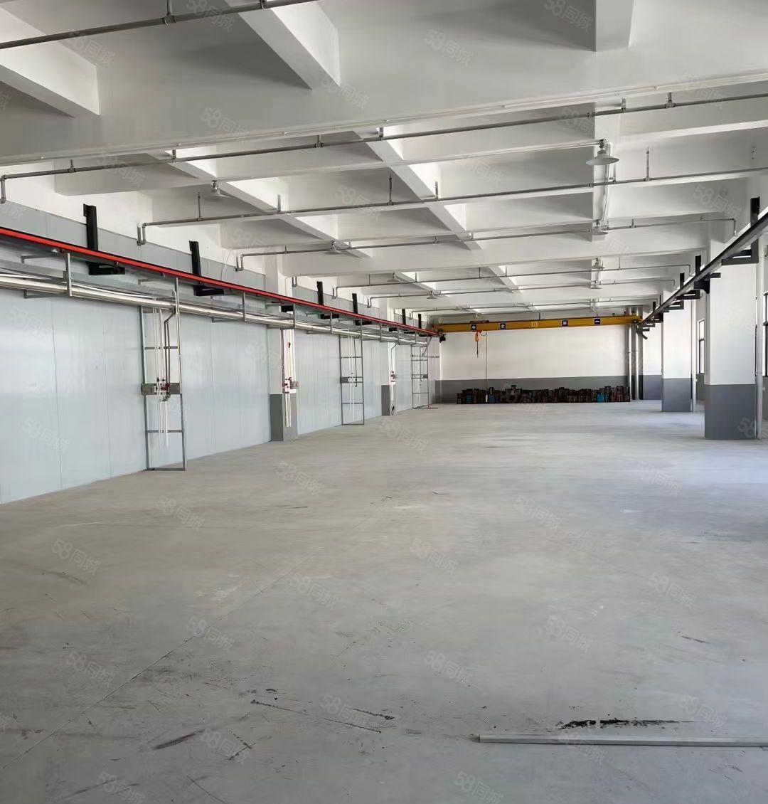 水口工业园楼上2200平精装修厂房出租 租金13