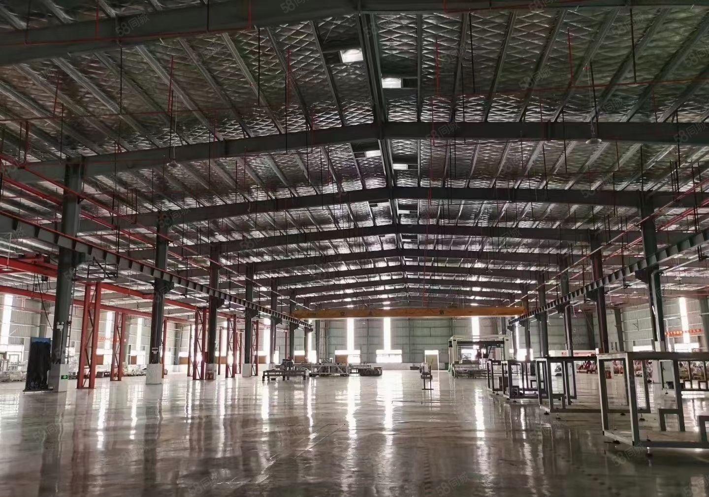 （信）三栋钢构3800平，4100平滴水9米带行车，可分租