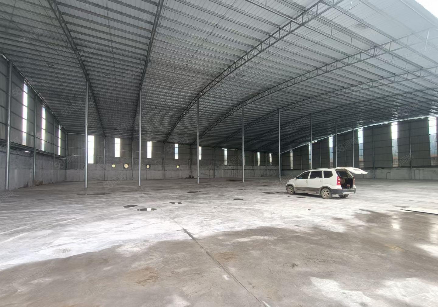 惠州市下角 独院单一层全新4280平钢构厂房出租滴水9米