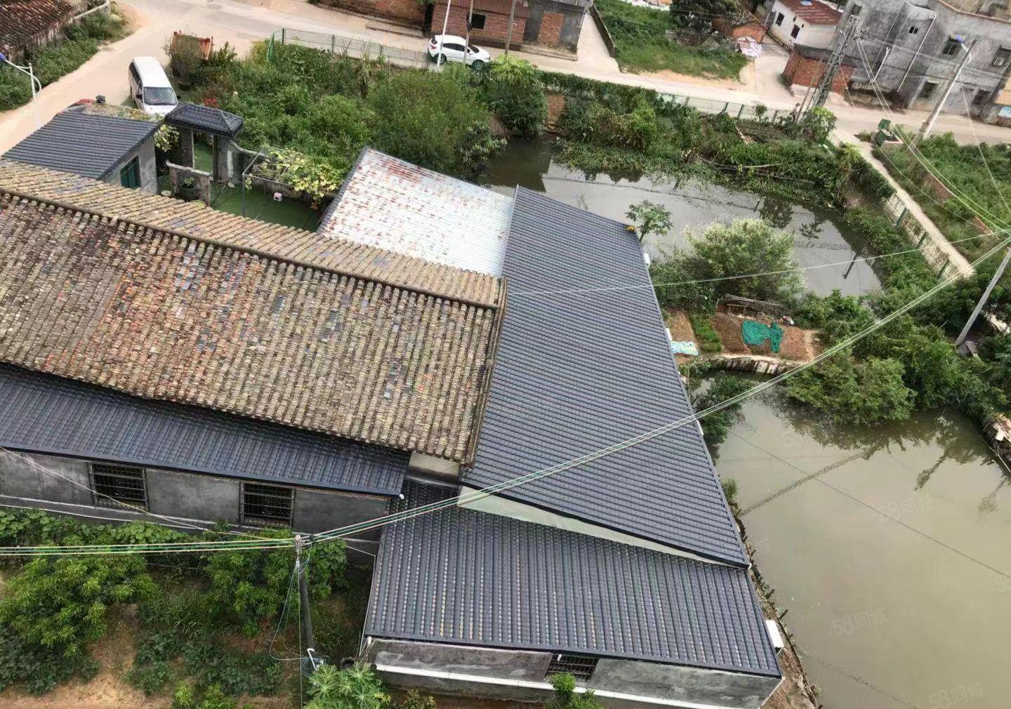 惠城区马安适合做农庄 养植.办公等 房子1千平 鱼塘1千平