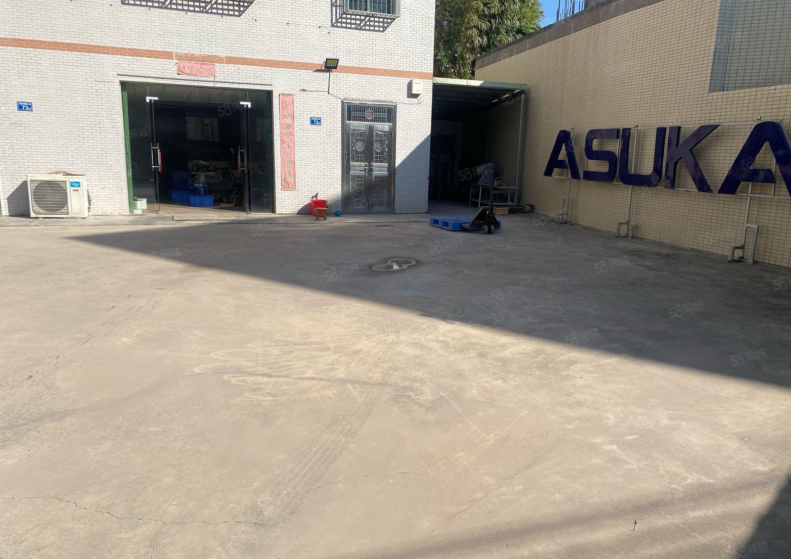 小金口金石二路旁独立门院两层500平方占地250平厂房出租