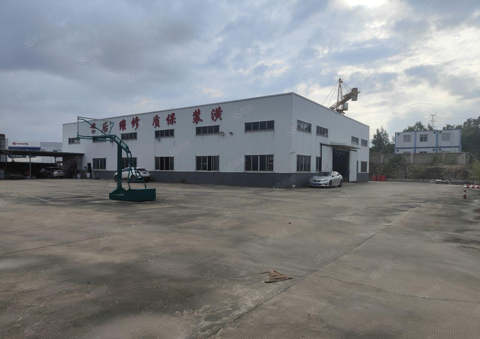 惠城 汝湖钢构3000平米出租，滴水8米，空地免费试使用