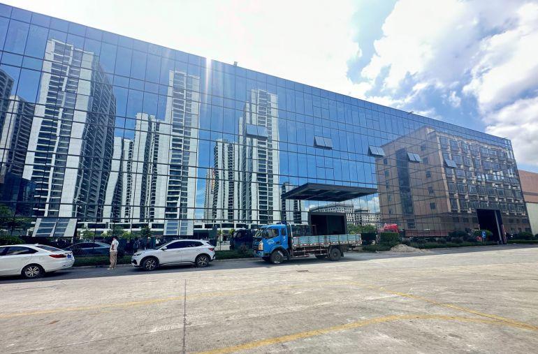 惠城陈江12000平钢构厂房出租带4部5吨航车精装办公室