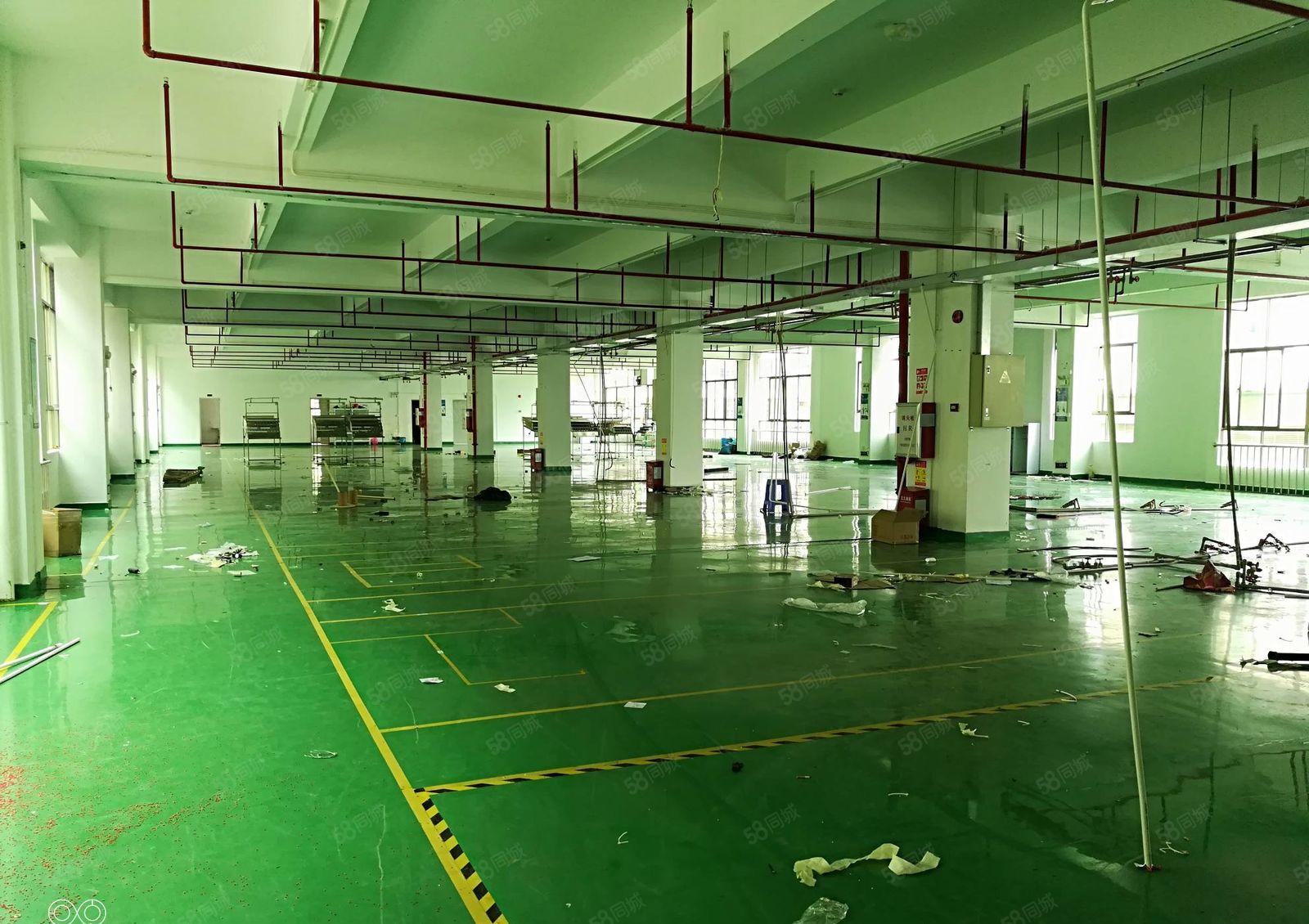 平潭怡发工业园四楼厂房1500平米 现成装修 租金9元可分租